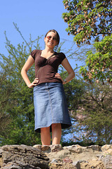 Blue Jean's Skirt