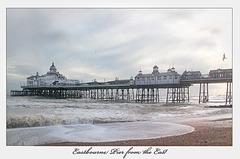 Eastbourne Pier - east side - 11.2.2014