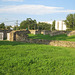 Amphithéâtre civil d'Aquincum : côté sud.