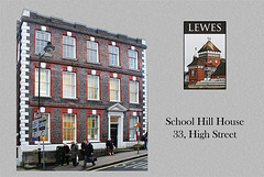 Lewes 33 High Street  - 19.2.2014 - listed