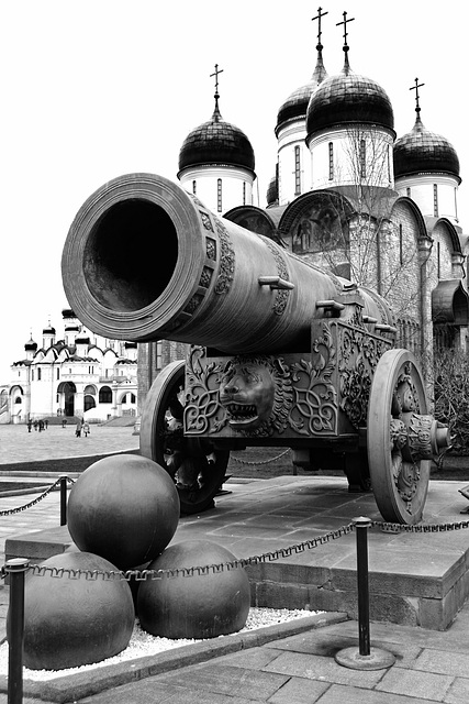 Moscow Kremlin X-E1 Tsar's Cannon 1 mono