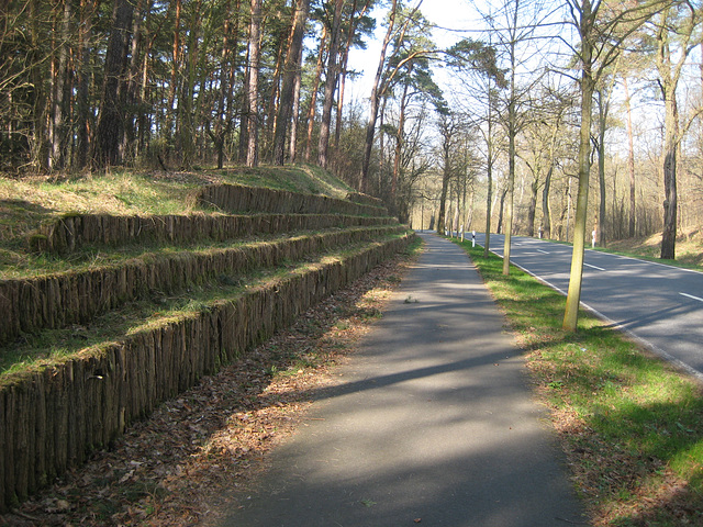 Radweg zwischen Scharfenbrück und Schöneweide