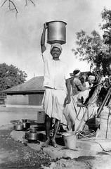 At the well - India c1945