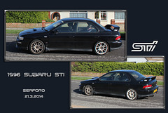 1998 Subaru STI - Seaford - 21.3.2014