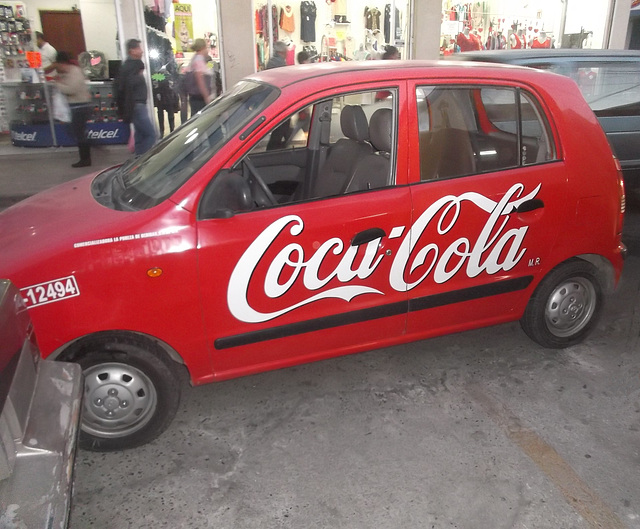 Coca-cola on wheels / Coca sur roues.