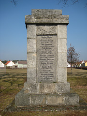 Denkmal Weltkriege - Gottow/1