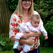 Three Month Old Robyn with Mummy