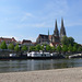 Regensburg, Donau und Domblick