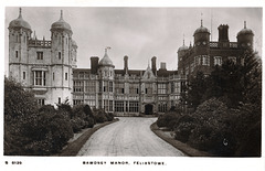 Bawdsey Manor, Suffolk c1910 - Entrance Facade