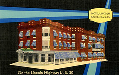 Hotel Lincoln, U.S. Route 30, Chambersburg, Pa.
