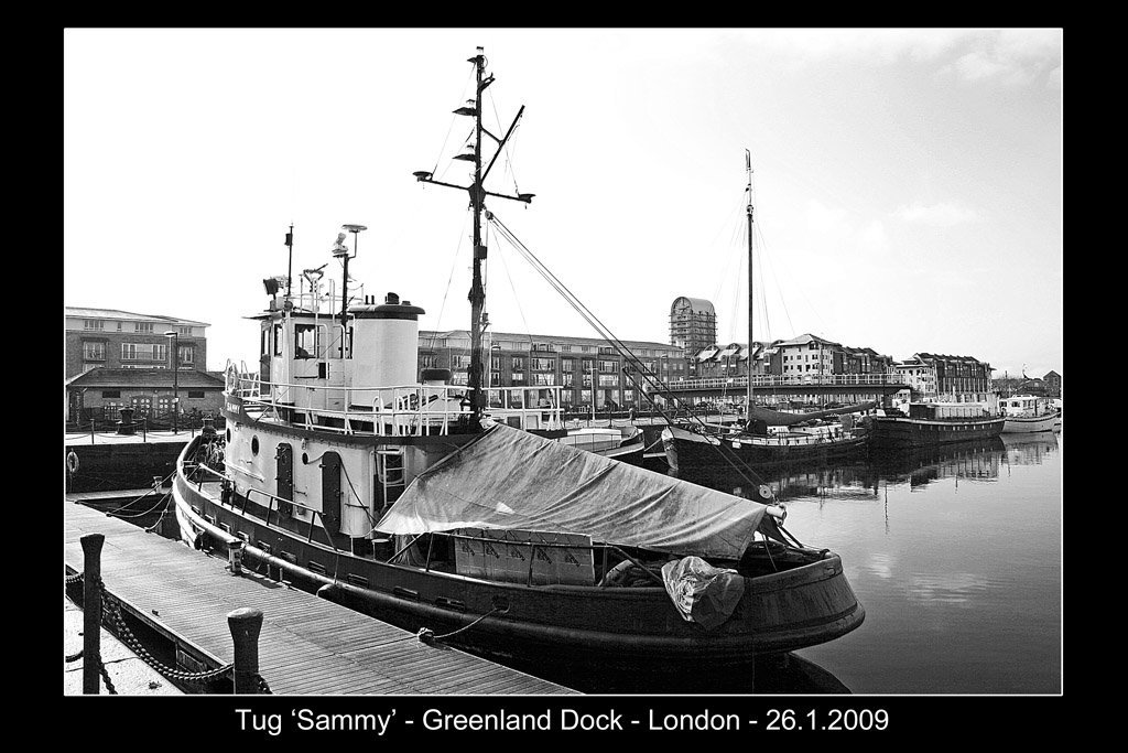 Tug Sammy - Greenland Dock - 26.1.2009