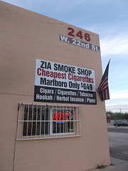 Zia smoke shop.