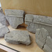 Musée d'Aalen : fragments d'inscription.
