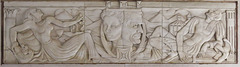 st.james's theatre reliefs, angel court, london