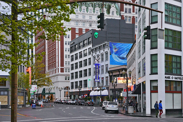S.W. Broadway and West Burnside – Portland, Oregon