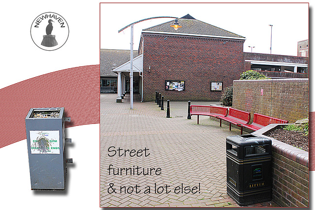 Street furniture - Newhaven - 12.4.2014