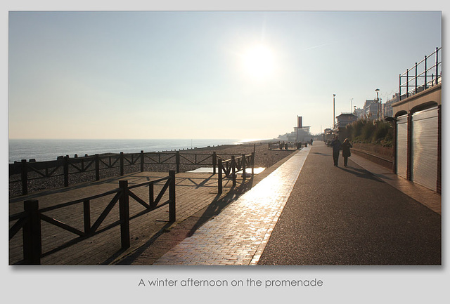 Eastbourne promenade - 10.12.2013