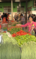 In a Beijing market