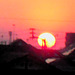 Sunset over Umenomoto
