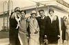Cloche-Clad Flappers on Board the Steamship John Cadwalader, 1920s