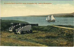 Annapolis Basin from Fort Anne, Annapolis, N.S. Land of Evangeline