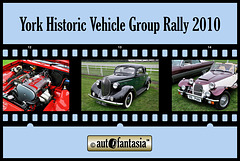 York Historic Vehicle Group Rally 2010