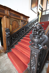 Principal Staircase, Astley Hall, Chorley, Lancashire