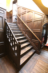 Staircase, Astley Hall, Chorley, Lancashire