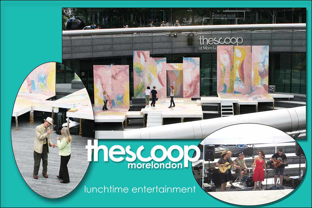 The Scoop lunchtime entertainment 2006 & 2008