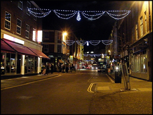 Oxford's boring Christmas lights