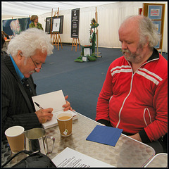 book signing