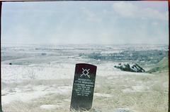 Cheyenne gravestone at Little Bighorn Battlefield