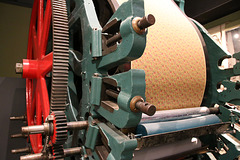 Fabric printing machine