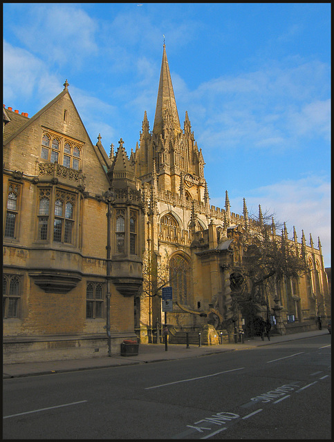 Oxford's golden dreaming spires