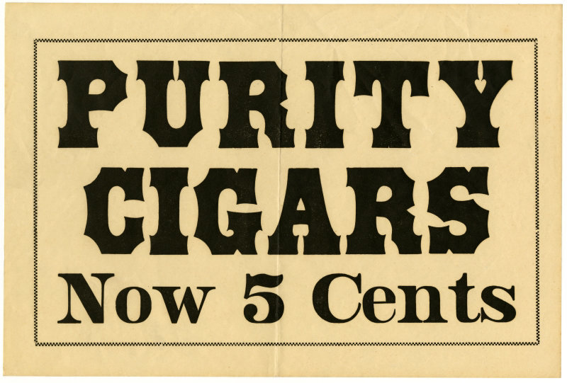 Purity Cigars Now 5 Cents