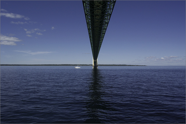 The Mackinac Straits Bridge