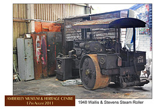 1948 Wallis & Stevens Steam Roller - Amberley - 17.8.2011