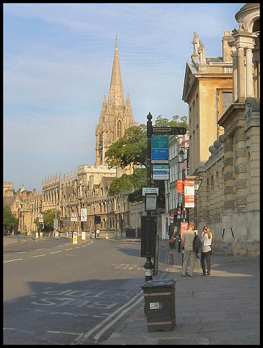 Oxford High Street bus stops