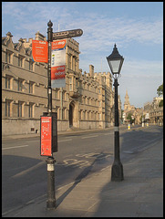 Oxford High Street bus stop