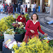 Funchal. Mercado dos Lavradores. Traditionell Blumenfrauen. ©UdoSm