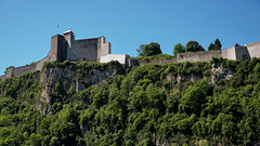 BESANCON: La tour de roi de la Citadelle depuis La Rodia.