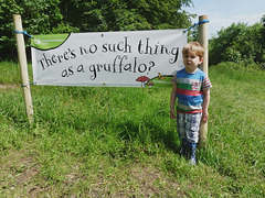 'There's no such thing as a gruffalo?'