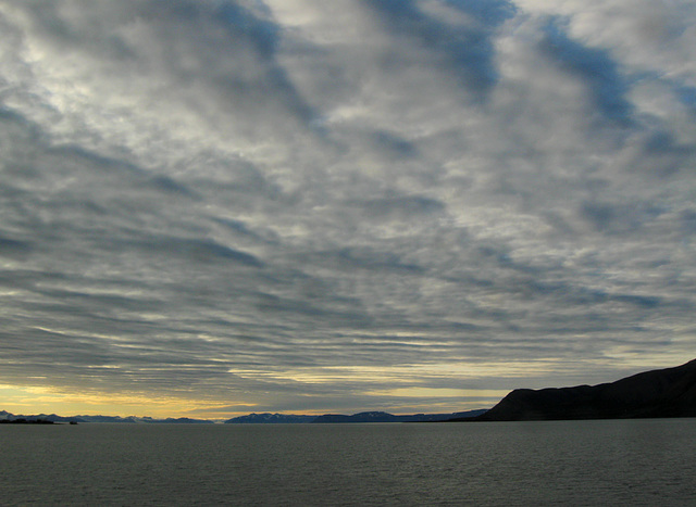 Clouds over Longyearbyen