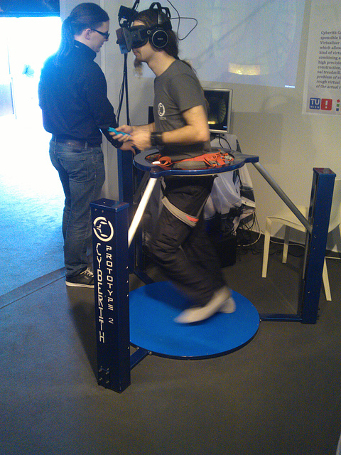 CYBERITH - omnidirectional "treadmill" from TU Vienna