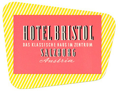 Hotel Bristol, Salzburg, Austria