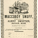 Maccoboy Snuff, Albert Sweetser, Saugus, Mass.