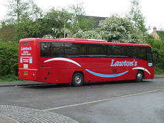 DSCF4853 Lawton's Coaches L12 EXE (YN06 RUY) in Bury St. Edmunds - 26 Apr 2014