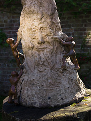 Blind Sculpture at Brockhampton by Joyce M Brassem - The Cycle of Life