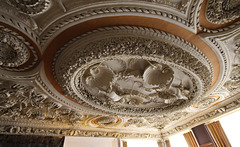 Ceiling Detail, Drawing Room, Astley Hall, Chorley, Lancashire