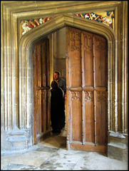 chapel door